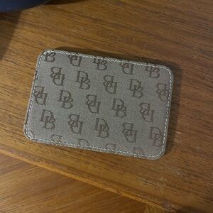 Dooney & Bourke Tan Card Holder